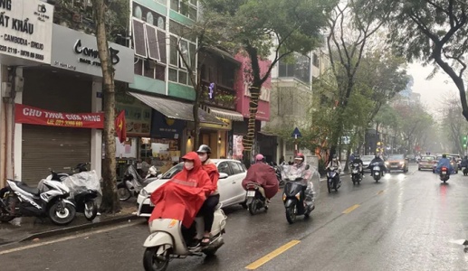 Miền Bắc mưa rải rác, nồm ẩm hết tuần này