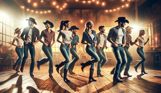 Lợi ích của loại hình khiêu vũ 'line dance”