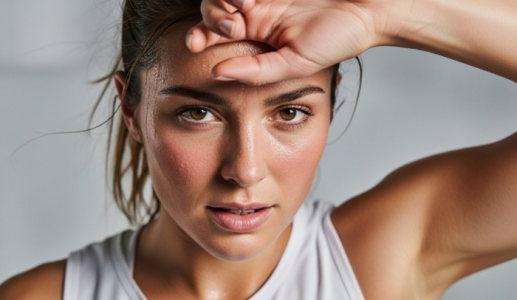 Vì sao mồ hôi không phản ánh đúng cường độ tập luyện?