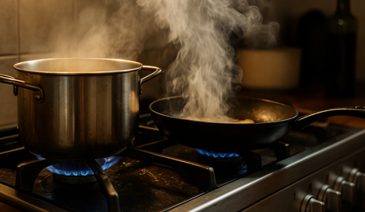 Nguy cơ ô nhiễm trong gian bếp