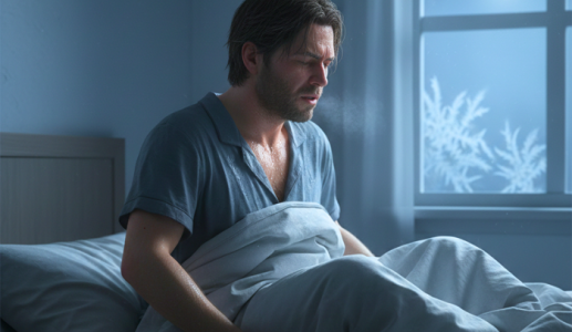 3 nguyên nhân khiến bạn đổ mồ hôi khi ngủ trong thời tiết lạnh