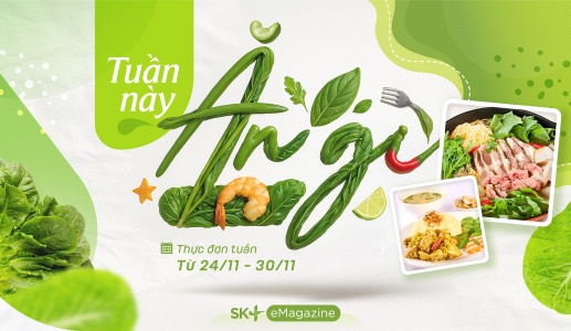 Tham khảo thực đơn thay đổi bữa cơm gia đình cả tuần