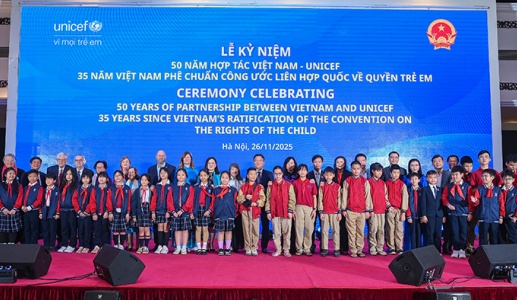 Việt Nam - UNICEF: Nửa thế kỷ đồng hành vì trẻ em