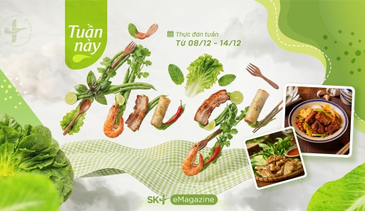 Gợi ý thực đơn tuần giúp chị em đỡ bận rộn bếp núc