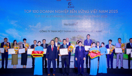 Herbalife Việt Nam: Top 100 Doanh nghiệp Bền vững Việt Nam 2025