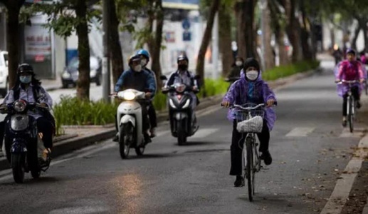 Không khí lạnh tăng cường trở lại, Bắc Bộ có mưa nhỏ vài nơi