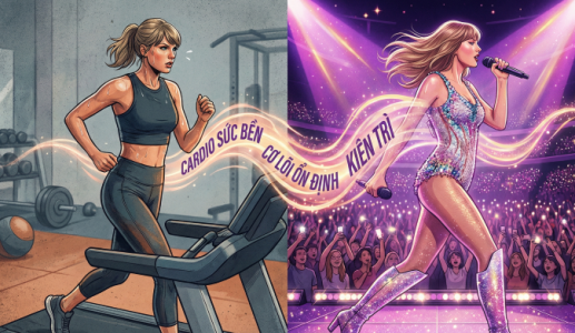 5 bài học từ quá trình tập luyện cho “The Eras Tour” của Taylor Swift