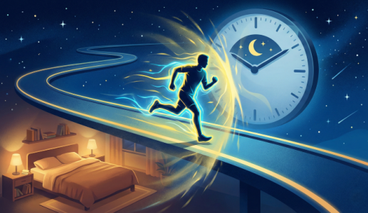 Hậu quả khi tập thể dục cường độ cao sát giờ ngủ