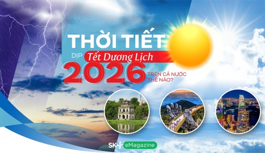 Thời tiết dịp Tết Dương Lịch 2026 trên cả nước thế nào?