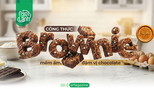 Công thức Brownie mềm ẩm, đậm vị chocolate
