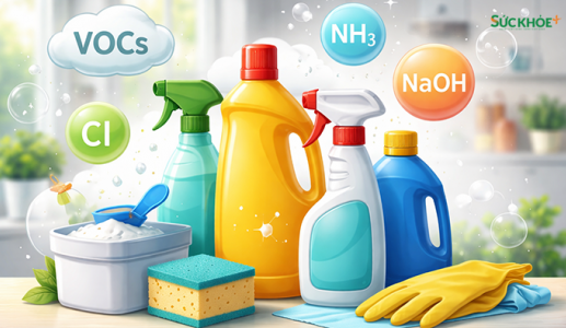 Một số lưu ý về hóa chất tẩy rửa