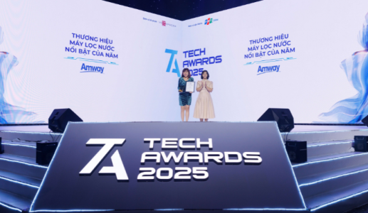 Amway: Cú “Hattrick” ấn tượng tại Tech Awards 2025