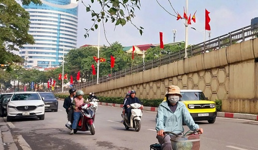 Bắc Bộ ấm áp trước khi đón đợt không khí lạnh mới