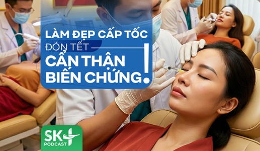 Podcast: Làm đẹp cấp tốc đón Tết, cẩn thận biến chứng
