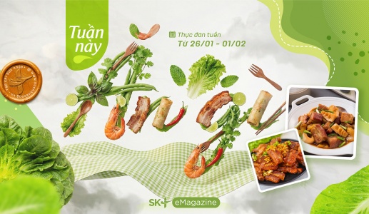 Lên sẵn thực đơn cả tuần dễ nấu, thơm ngon và tốt cho sức khỏe