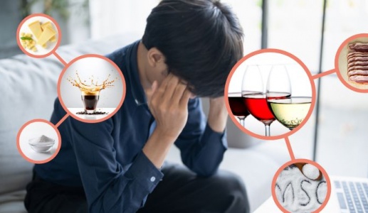 Thực phẩm dễ kích hoạt cơn đau đầu mạn tính