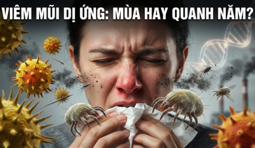 Viêm mũi dị ứng: Vì sao có người bị theo mùa, người lại mắc quanh năm?