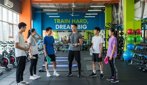 Độ tuổi phù hợp cho con thử sức tập gym