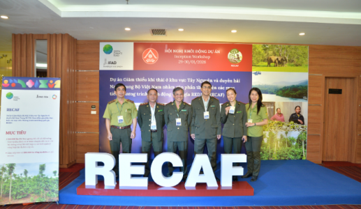 Khởi động dự án RECAF - góp phần bảo vệ rừng Việt Nam