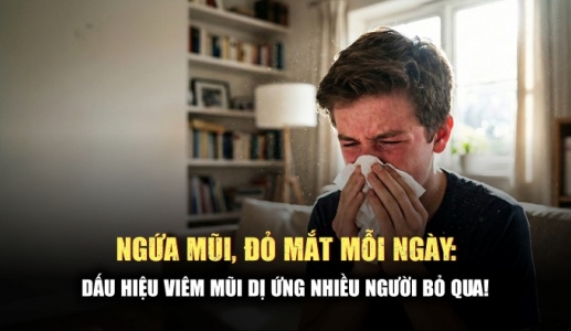 Hắt xì hơi liên tục, ngứa mắt: Có phải viêm mũi dị ứng?