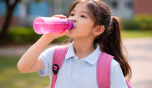 Trẻ cần uống bao nhiêu nước mỗi ngày khi ở trường?