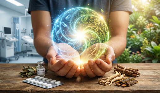 Tại sao nên kết hợp steroid cùng thảo dược trong điều trị lupus ban đỏ?