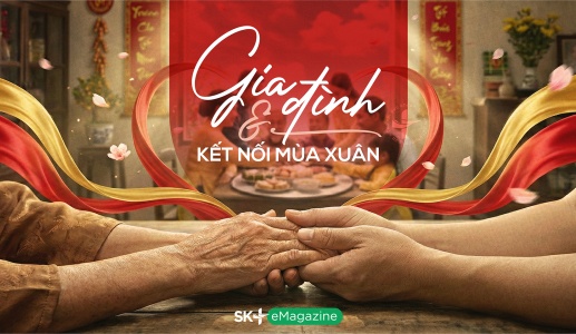 Gia đình và kết nối mùa Xuân