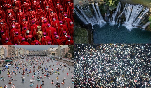 Những khoảnh khắc ấn tượng trên thế giới nhìn từ trên cao