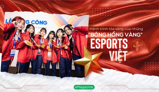 Hành trình tỏa sáng của những “bóng hồng vàng” Esports Việt