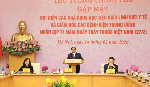 Thủ tướng: Đầu tư cho y tế là đầu tư cho tương lai sức khỏe dân tộc