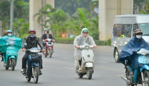 Không khí lạnh đổ bộ Bắc Bộ vào đêm nay, nhiều nơi có mưa