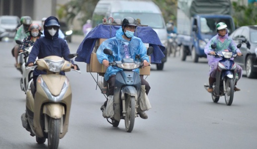 Bắc Bộ giảm nhiệt, có mưa vài nơi