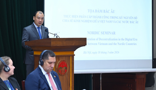 Phân cấp: Nâng cao chất lượng dịch vụ công trong thời đại số