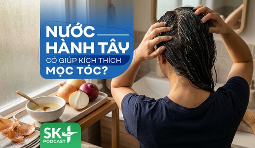 Podcast: Nước hành tây có giúp kích thích mọc tóc?