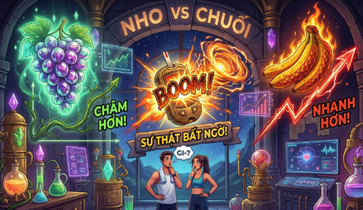 Nho và chuối: Loại nào khiến đường huyết tăng nhanh hơn?