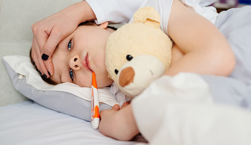 Dinh dưỡng, chăm sóc đúng cách khi trẻ mắc viêm đường hô hấp