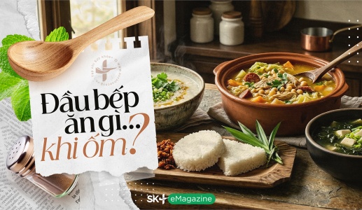 Đầu bếp ăn gì… khi ốm?