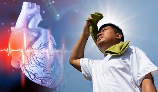 Cách bảo vệ tim mạch trong thời tiết nắng nóng