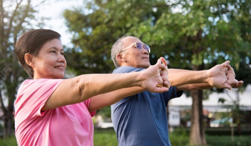 Bài tập chống lão hóa giúp ngăn ngừa mất cơ ở người cao tuổi