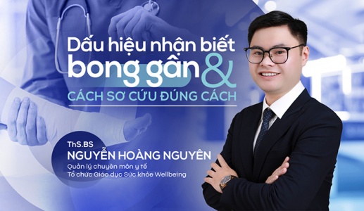 Dấu hiệu nhận biết bong gân và cách sơ cứu đúng cách