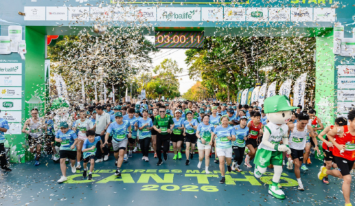 Hơn 10.000 người tham gia VnExpress Marathon Cần Thơ 2026 cùng Herbalife 