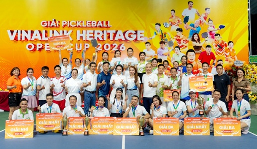 Vinalink Heritage Open Cup 2026: Đánh thức năng lượng sống