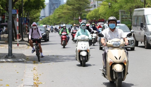 Nắng nóng diện rộng tại Bắc Bộ và Trung Bộ