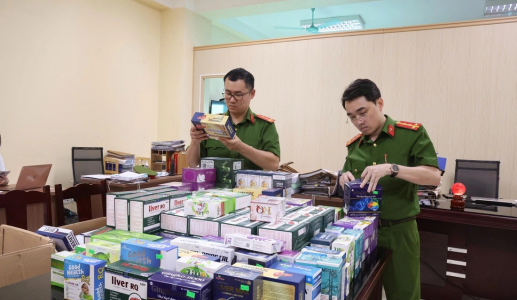 Công an Phú Thọ công bố 39 loại thực phẩm bảo vệ sức khỏe giả