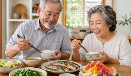 Những loại cá giàu omega-3 tốt cho người lớn tuổi