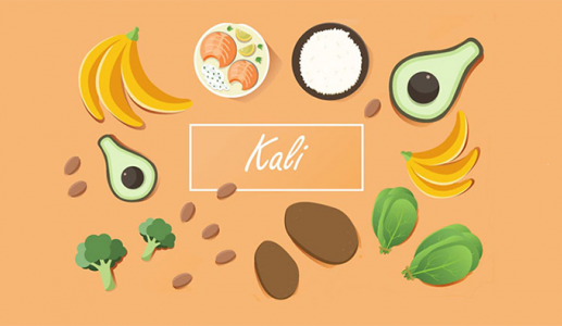 Các loại thực phẩm giàu kali