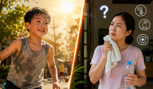 Nắng nóng, có nên tắm nhiều lần để hạ nhiệt cho trẻ?