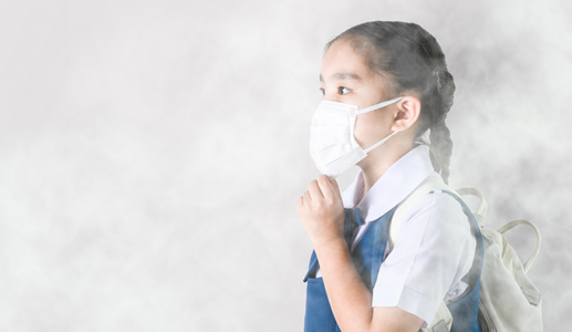 Ô nhiễm không khí và nguy cơ tăng huyết áp ở trẻ em