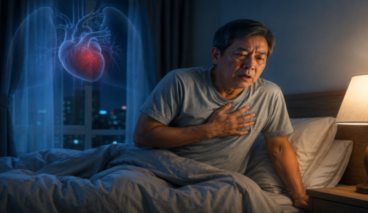 Khó thở giữa đêm: Dấu hiệu không nên bỏ qua