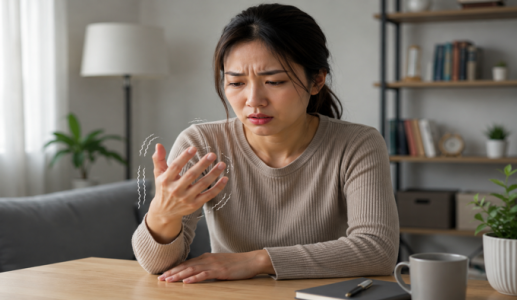 Vì sao càng căng thẳng, tay càng dễ run?